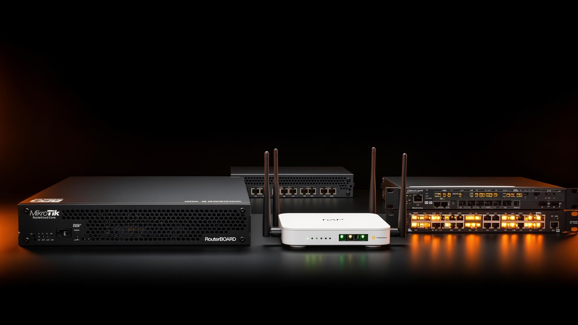 MikroTik equipment showcase